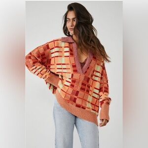 EUC Free People Ruben Sweater